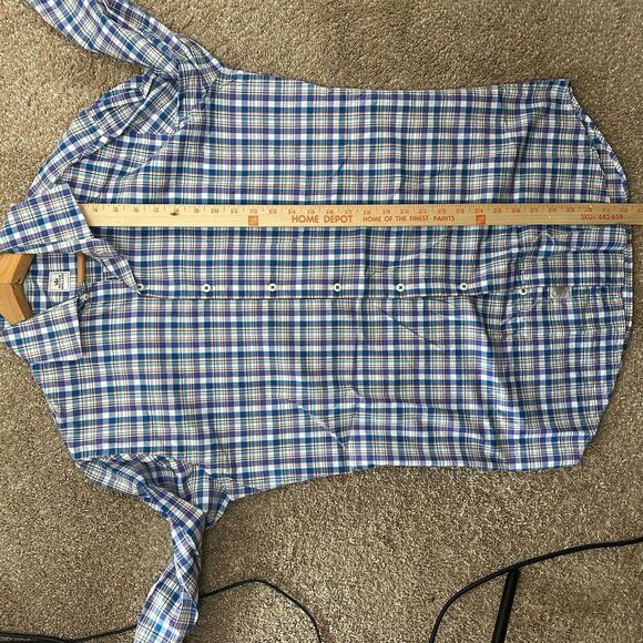 Peter Millar Men's M Easycare Multicolor Colorful Long Sleeve Button Down Shirt - Picture 6 of 7